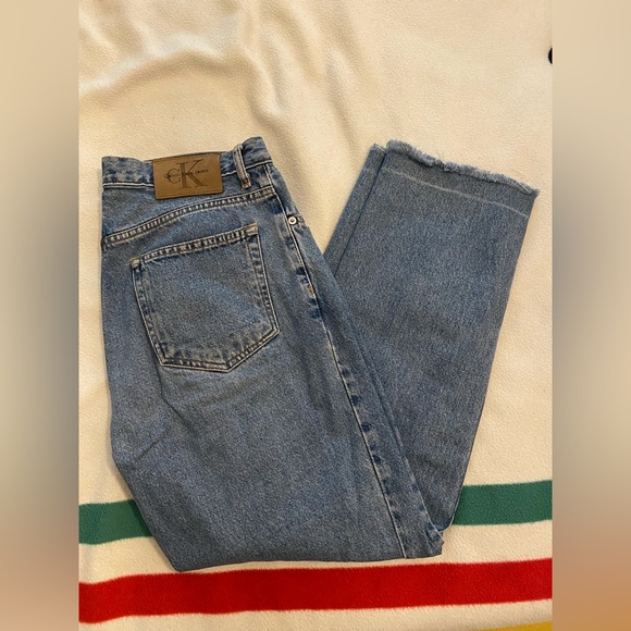 VINTAGE Calvin Klein Medium Wash Jeans - Sz 28/29 - Picture 1 of 8